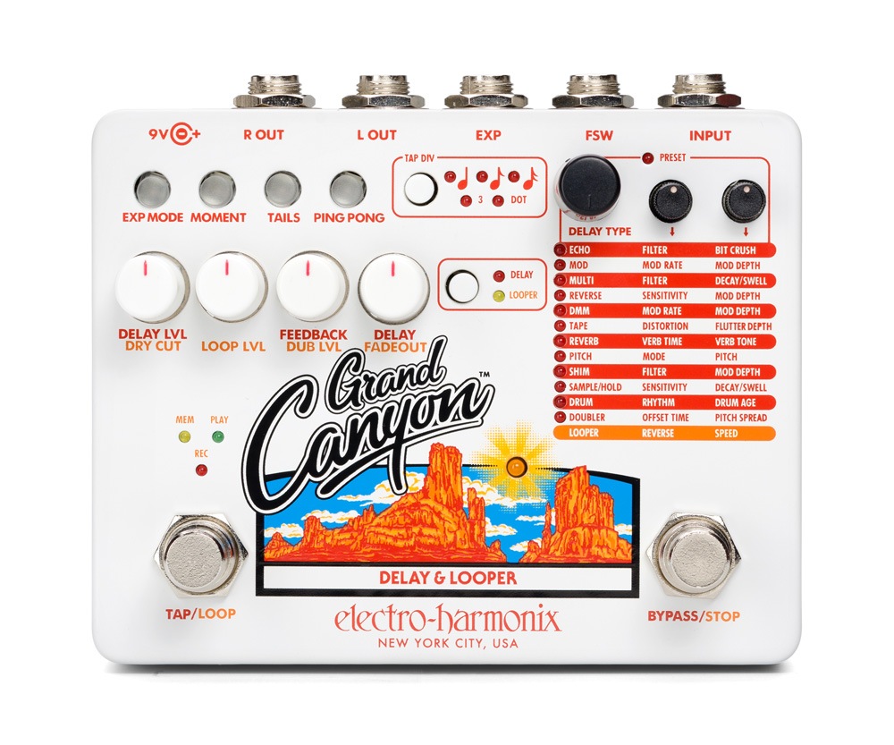 electro-harmonix Grand Canyon ディレイ/ルーパー Electro Harmonix / GRAND CANYON Delay & Looper エレクトロ