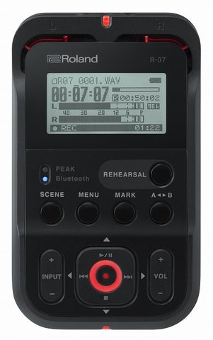 Roland / R-07 BK オーディオレコーダー【渋谷店】《展示品チョイキズ特価》《渋谷店セール》