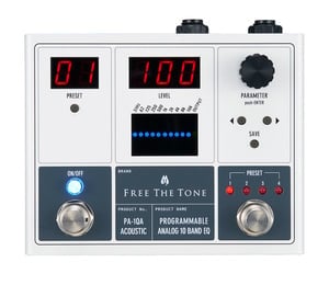 Free The Tone / PA-1QA PROGRAMMABLE ANALOG 10 BAND EQ