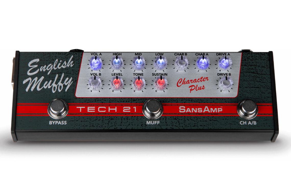 ギター TECH21 Sansamp Logo Character Plus TECH 21 SansAmp Character Plus Series: English Muffy｜ミュージック