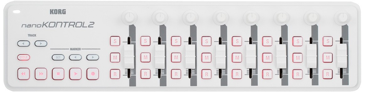 KORG コルグ / nano KONTROL2 WH SLIM-LINE USB コントローラー