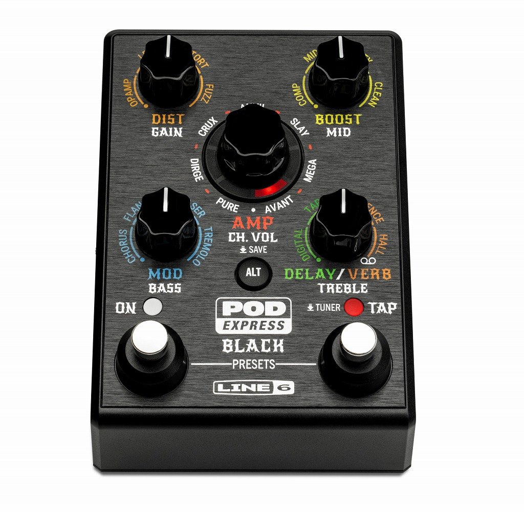 Line6 / POD Express Black ライン6 マルチエフェクター ハイゲイン