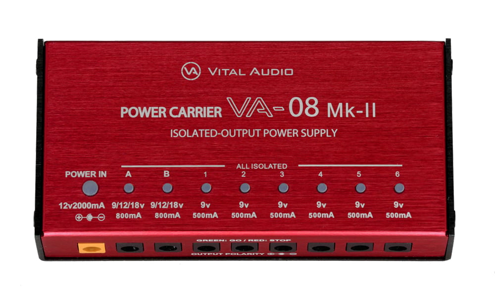 VITAL AUDIO パワーサプライ VA-08 MK-II Vital Audio / Power Carrier VA-08 Mk-II Isolated-Output Power
