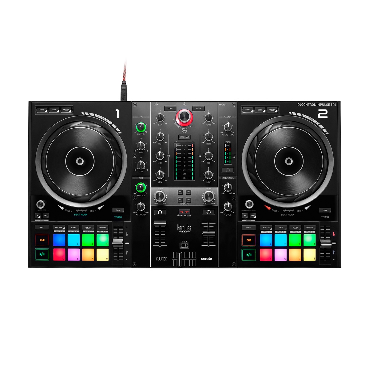 Hercules / DJCONTROL INPULSE 500【SCRATCH音ネタ入りUSBメモリー
