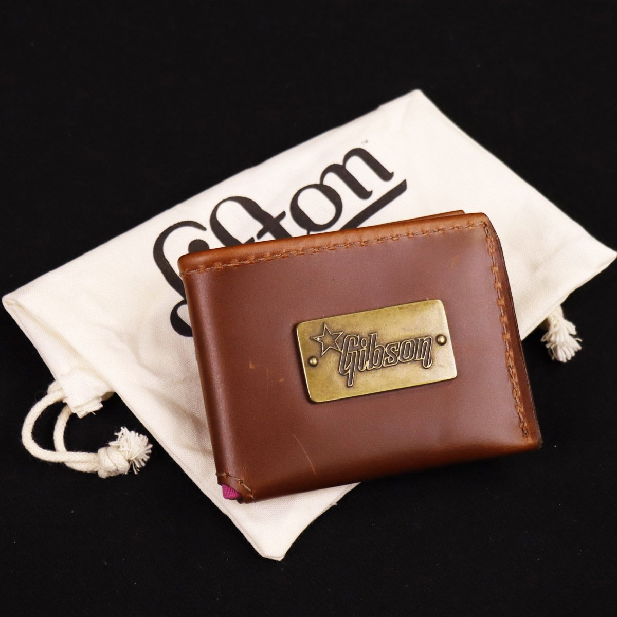 Gibson / LIFTON-WLT-BRN Lifton Leather Wallet Brown ギブソン 財布