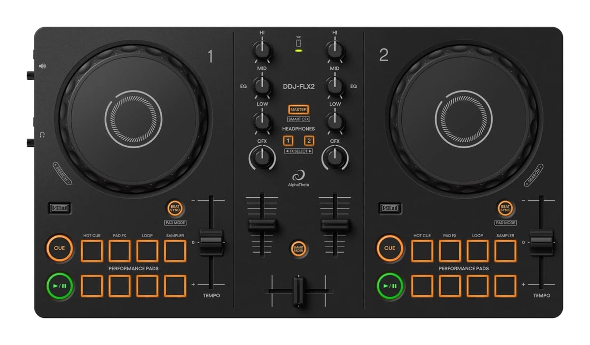 AlphaTheta / DDJ-FLX2 | iOS対応DJコントローラー | イシバシ楽器