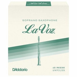 D'Addario Woodwinds / RICO LA VOZ ソプラノサックス用リード 10枚入