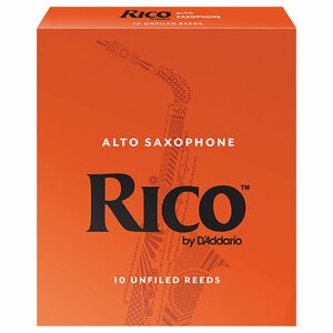 DAddario Woodwinds / RICO アルトサックス用リード オレンジ箱 10枚入