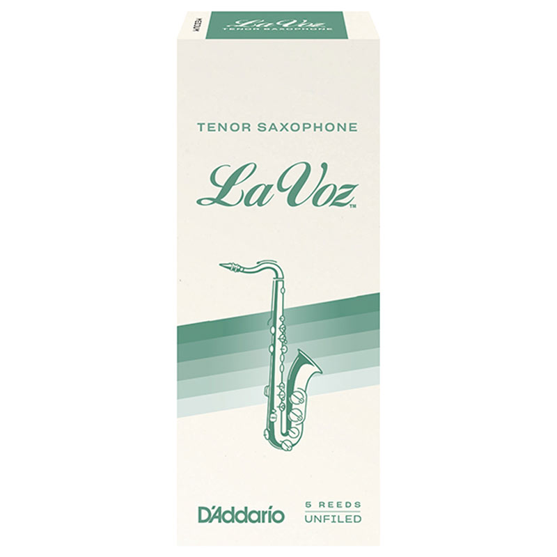 未開封　D'Addario La Voz テナーサックスリード MH 4箱 D'Addario Woodwinds / RICO LA VOZ テナーサックス用リード 5枚入 ラ