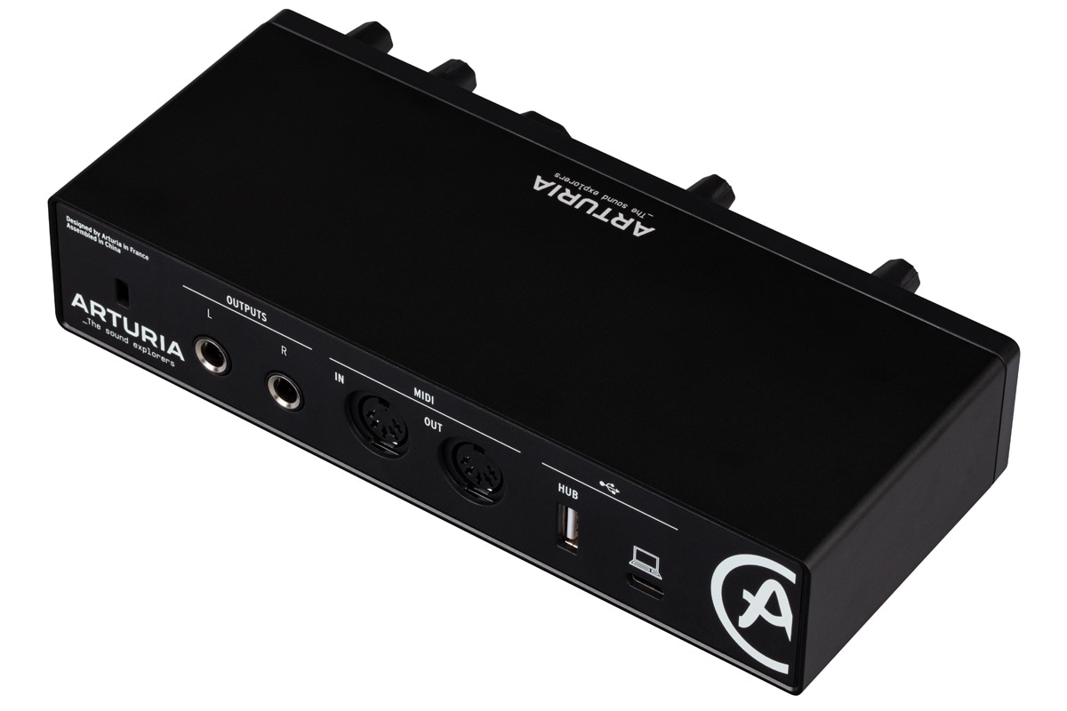 Arturia アートリア / MiniFuse 2 BK (ブラック) 2イン/2アウト USB-C