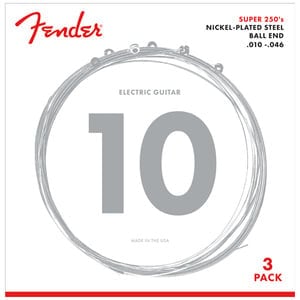 Fender / Super 250R Nickel-Plated Steel Guitar Strings - 3 Pack フェンダー[10-46エレキギター弦]