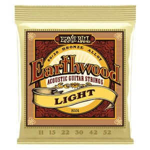 ERNiE BALL / EARTHWOOD 80/20 BRONZE ACOUSTIC #2004 Light アコースティックギター弦 アコギ弦