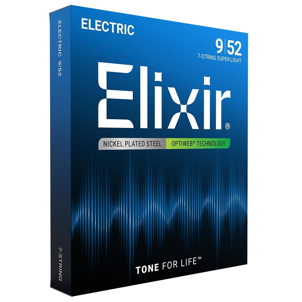 Elixir / 19007 Super Light Electric 7-String Nickel Plated Steel