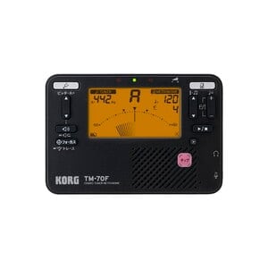 KORG / TM-70F BK Black Combo Tuner Metronome コルグ チューナー メトロノーム 据え置き型 日本製 【正規代理店製品】