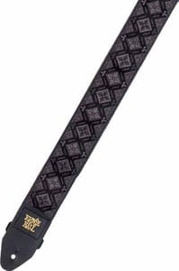 ERNiE BALL アーニーボール / JACQUARD STRAPS 4093 REGAL BLACK リーガル ブラック