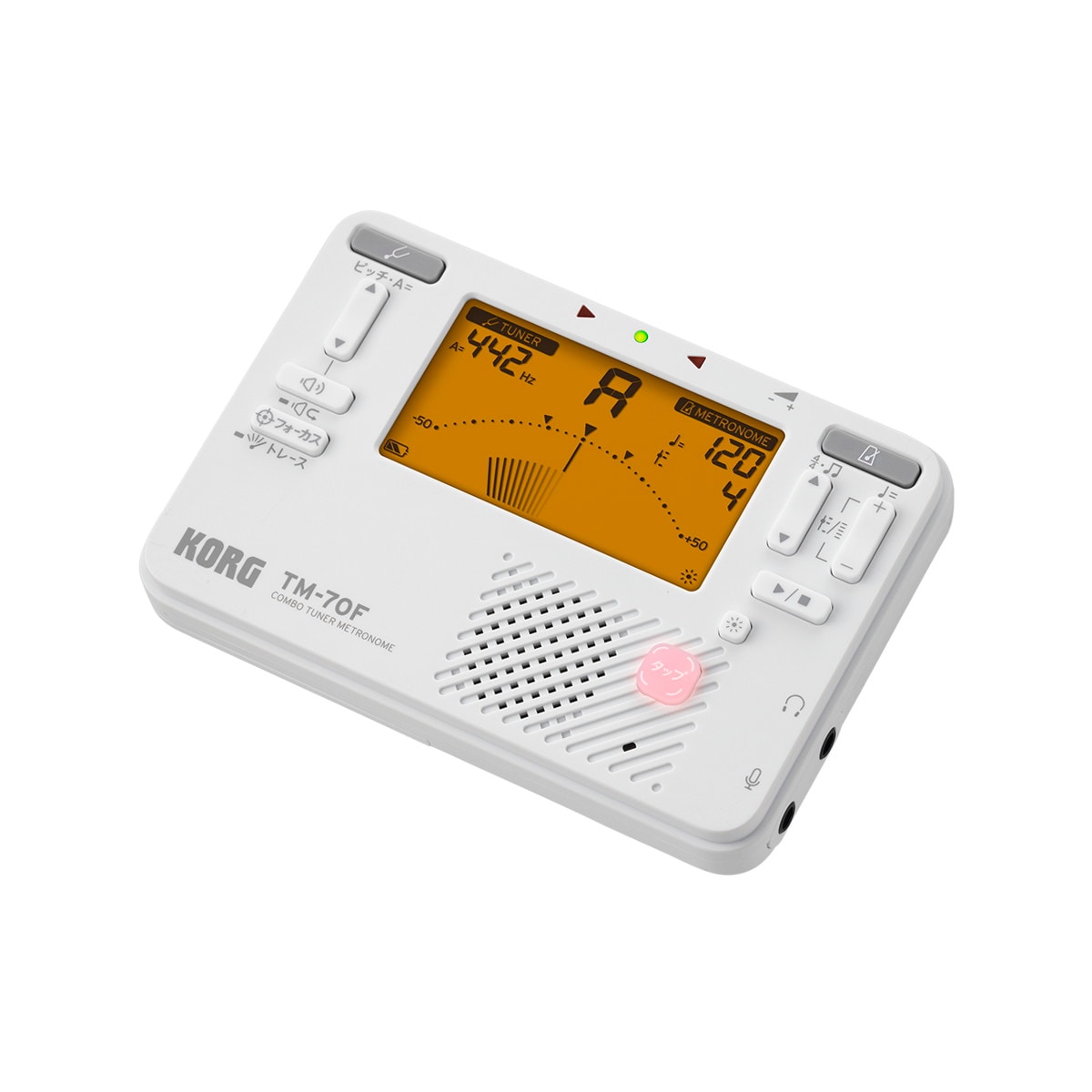 KORG / TM-70F WH White Combo Tuner Metronome コルグ チューナー