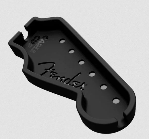 Cable Cup / CC-HSST-BK Fender Stratocaster Headstock Shape