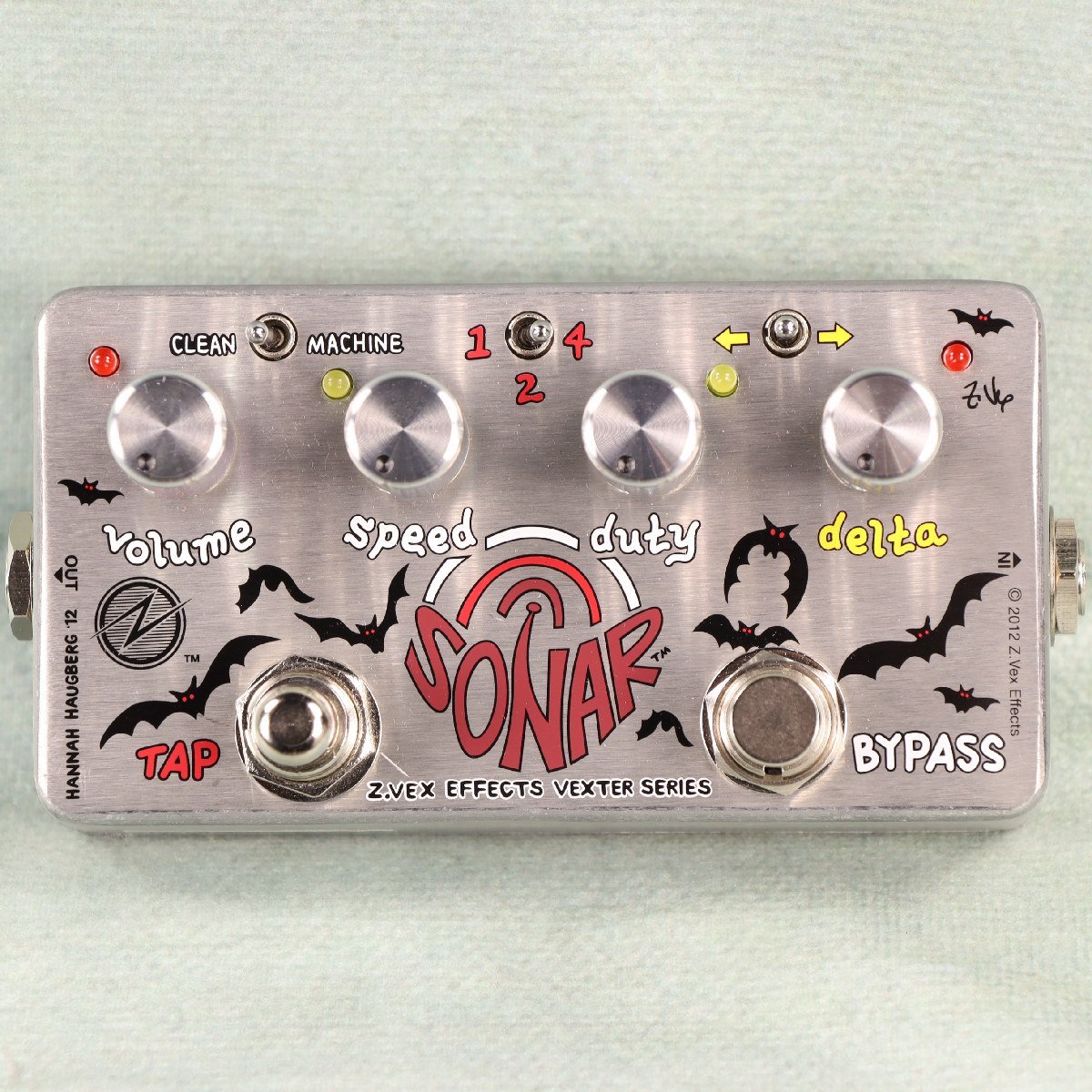 ZVEX / Vexter Sonar トレモロペダル Z.VEX / Vexter Series SONAR トレモロ ジーベックス【国内正規品
