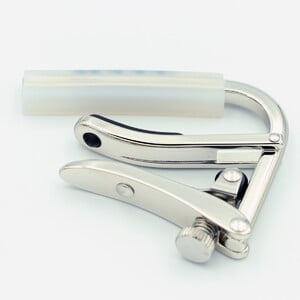 Shubb / Standard Capo Series C1/C Polished Nickel Clear Sleeve