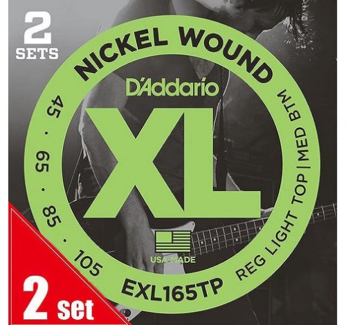 D'Addario / EXL165TP Twin Pack (2set Pack) Regular Light Top