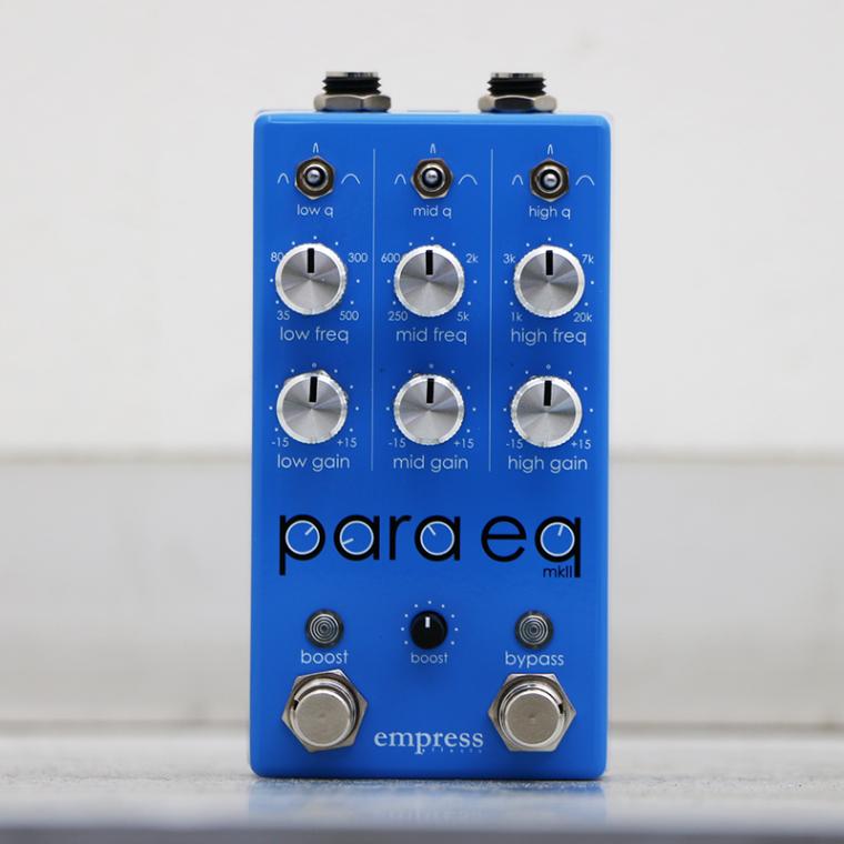セール品》Empress Effects / ParaEQ MKII EQ w/Boost Pedal