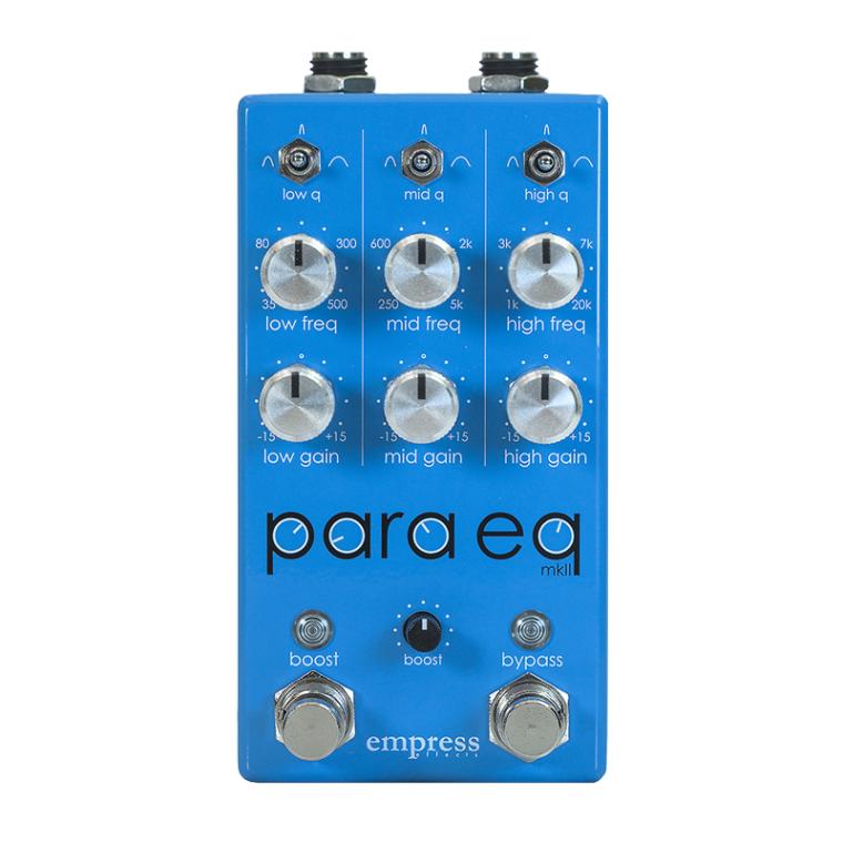 empress（エンプレス） パラメトリックイコライザー ParaEq Empress Effects / ParaEQ MKII EQ w/Boost Pedal パラメトリック