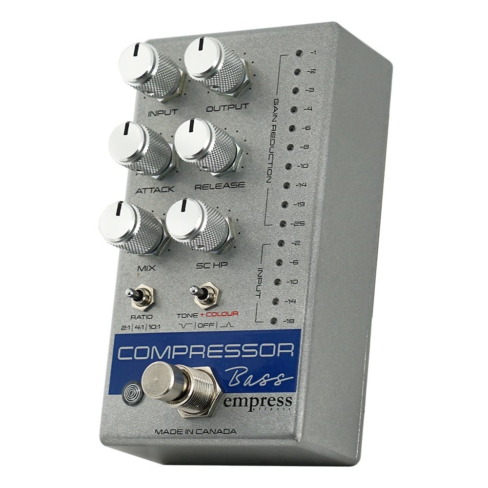 Empress Effects / Bass Compressor Silver Compressor for Bass