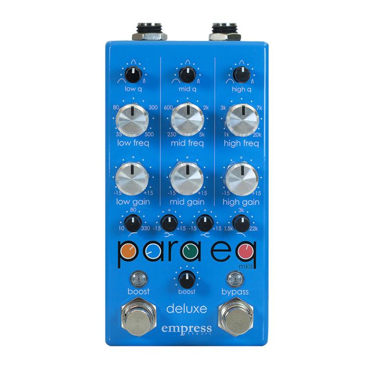 Empress Effects / ParaEQ MKII Deluxe EQ w/Boost Pedal (Deluxe Version) パラメトリック イコライザー【新宿店】