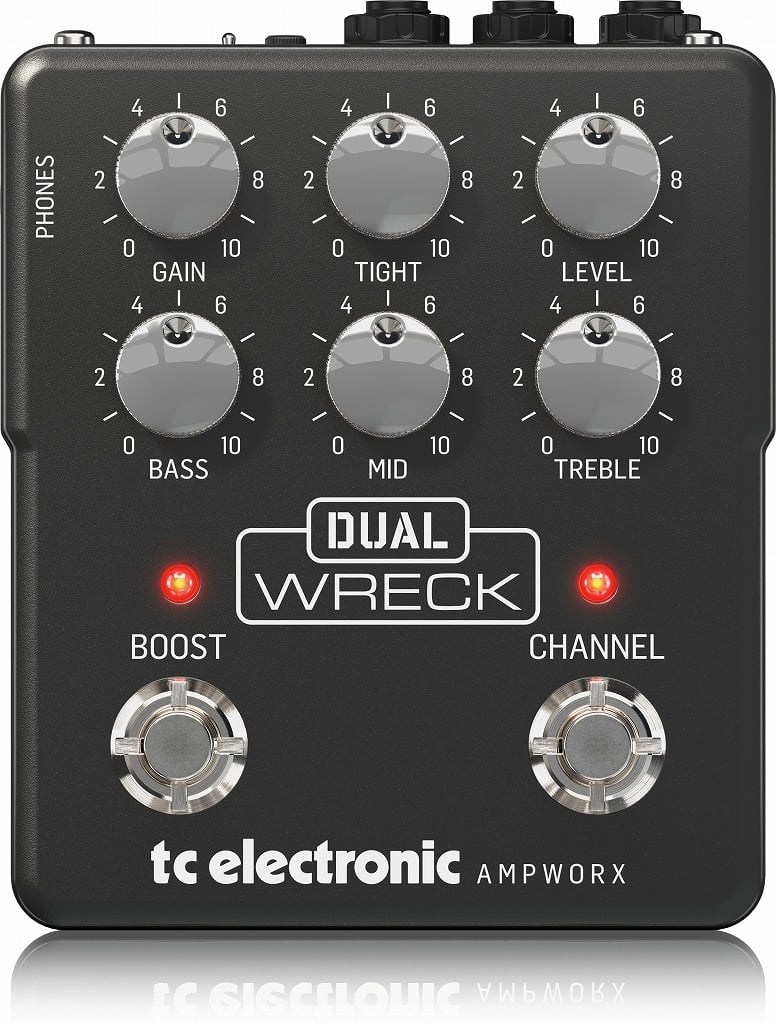TC ELECTRONIC DUAL WRECK PREAMP 動作品 箱付き tc electronic / DUAL WRECK PREAMP ギタープリアンプ/シミュレーター