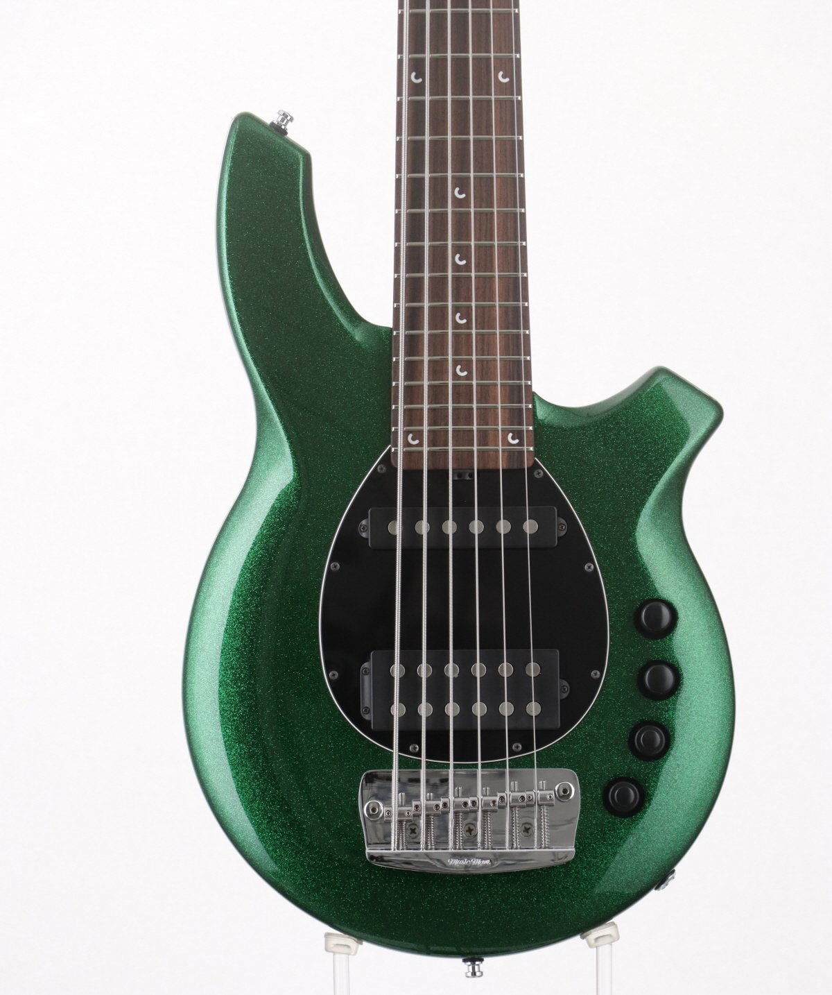 中古】MUSIC MAN / BONGO 6 HS Emerald Green Sparkle 【新宿店】【1/3