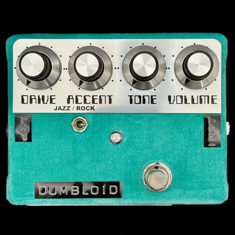 Shins Music / Dumbloid Special Mint Green Velvet Psycedelic Panel 《ペダルホリックオーダーモデル》