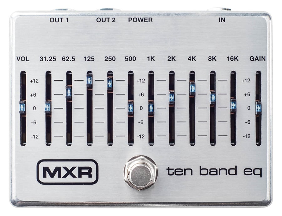MXR エフェクター M108S 10 Band EQ 10 バンド イコライザ MXR / M108S 10-BAND EQ 10バンド・グラフィックイコライザー【新宿店