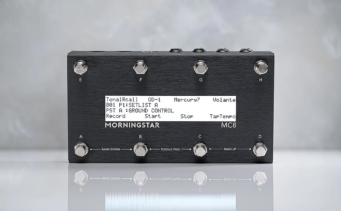 Morningstar FX / MC8 Fully Programmable MIDI Controller MIDIフット