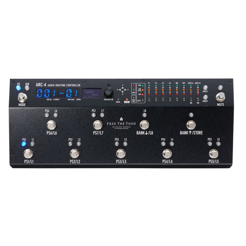ARC-4 FREE THE TONE スイッチャー Free The Tone / ARC-4 Audio Routing Controller フリーザトーン