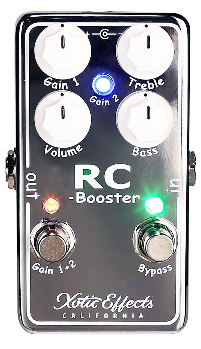 Xotic エキゾチック ブースター RC Booster 【国内正規品】 XOTIC / RC Booster V2 ブースター エキゾチック 【新宿店