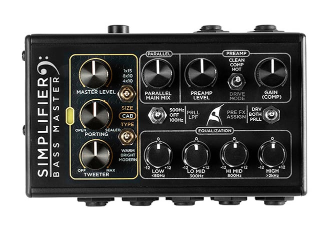 BASSMASTER プリアンプエフェクター DSM & Humboldt / Simplifier Bass Master ベース用 プリアンプ ベース