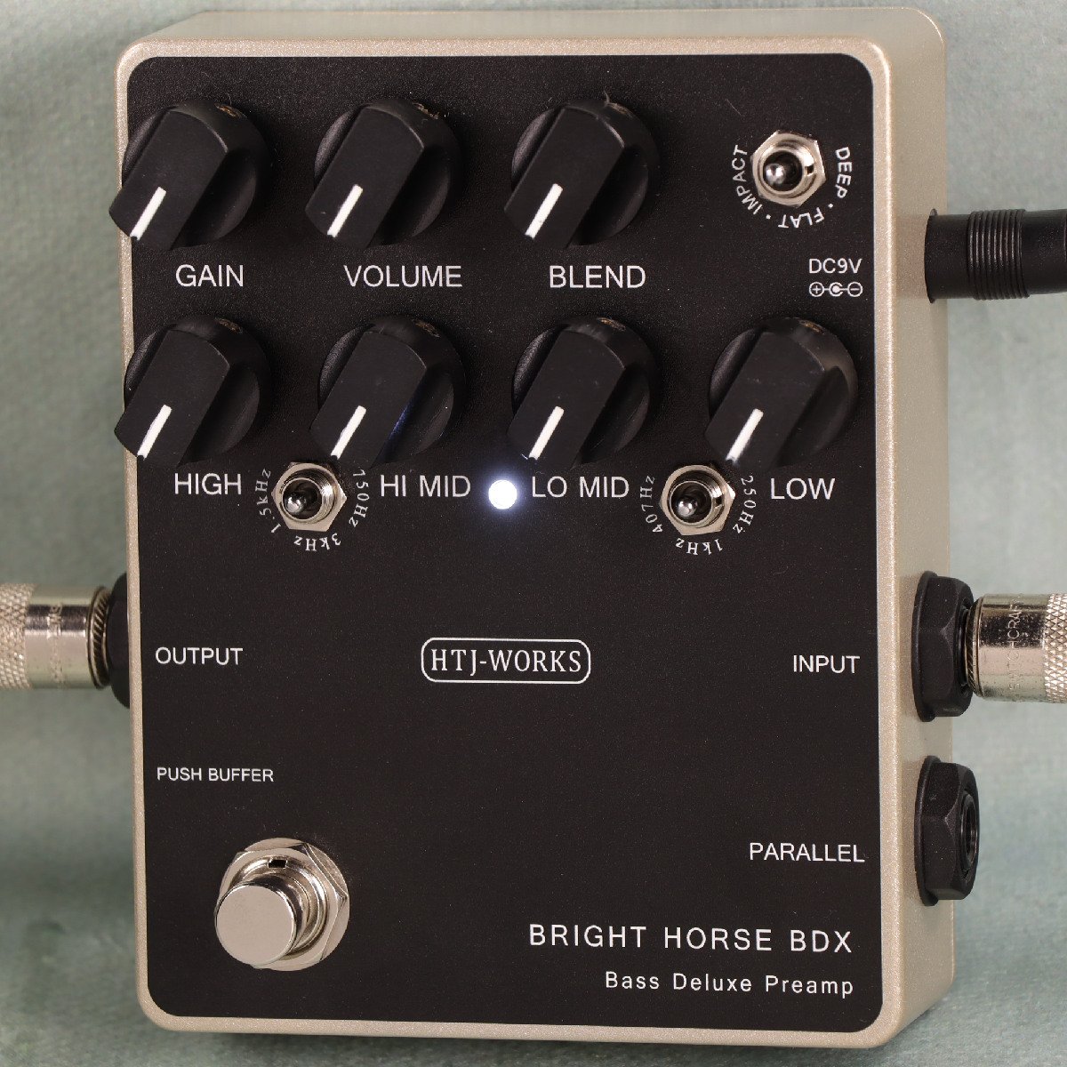 HTJ-WORKS / BRIGHT HORSE BDX -Bass Deluxe Preamp- シャンパン