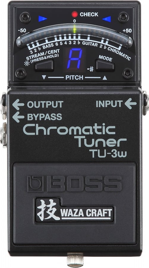 BOSS / TU-3W Chromatic Tuner技 WAZA CRAFT Made in Japan 日本製