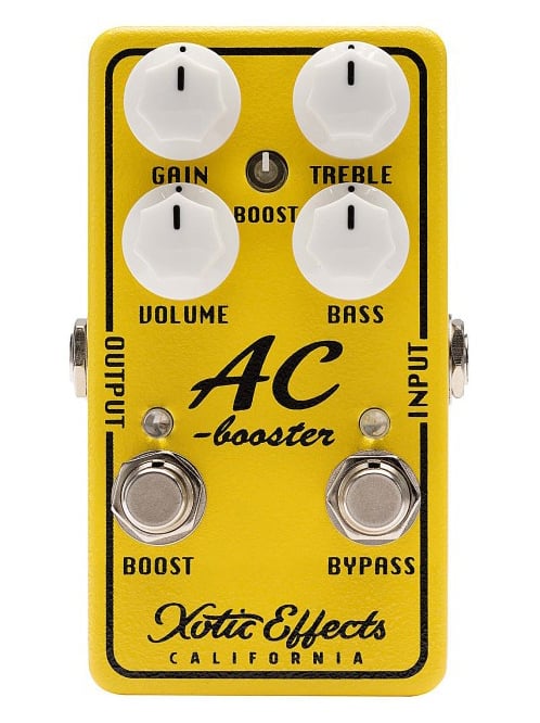Xotic / AC Booster V2 オーバードライブ エキゾチック ブースター