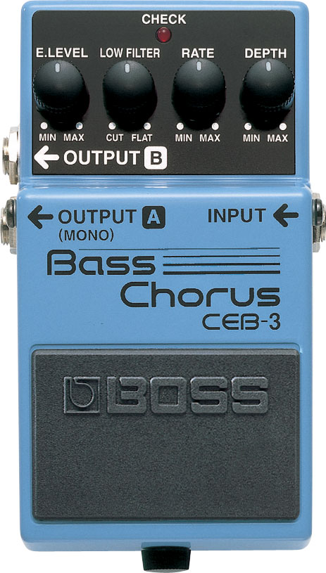 BOSS ベースエフェクター 2点とROCKTEK CHORUS 1点３個セット 安心の長期5年保証】BOSS / CEB-3 Bass Chorus ベース用 コーラス ボス