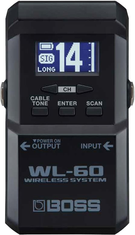 【新品】BOSS WL-60 ペダル型 ワイヤレスシステム ボス WL60 BOSS / WL-60 Wireless System ギター ワイヤレスシステム ペダル型