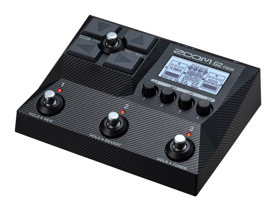 ZOOM / G2 FOUR Effects & Amp Emulator ギター マルチエフェクター