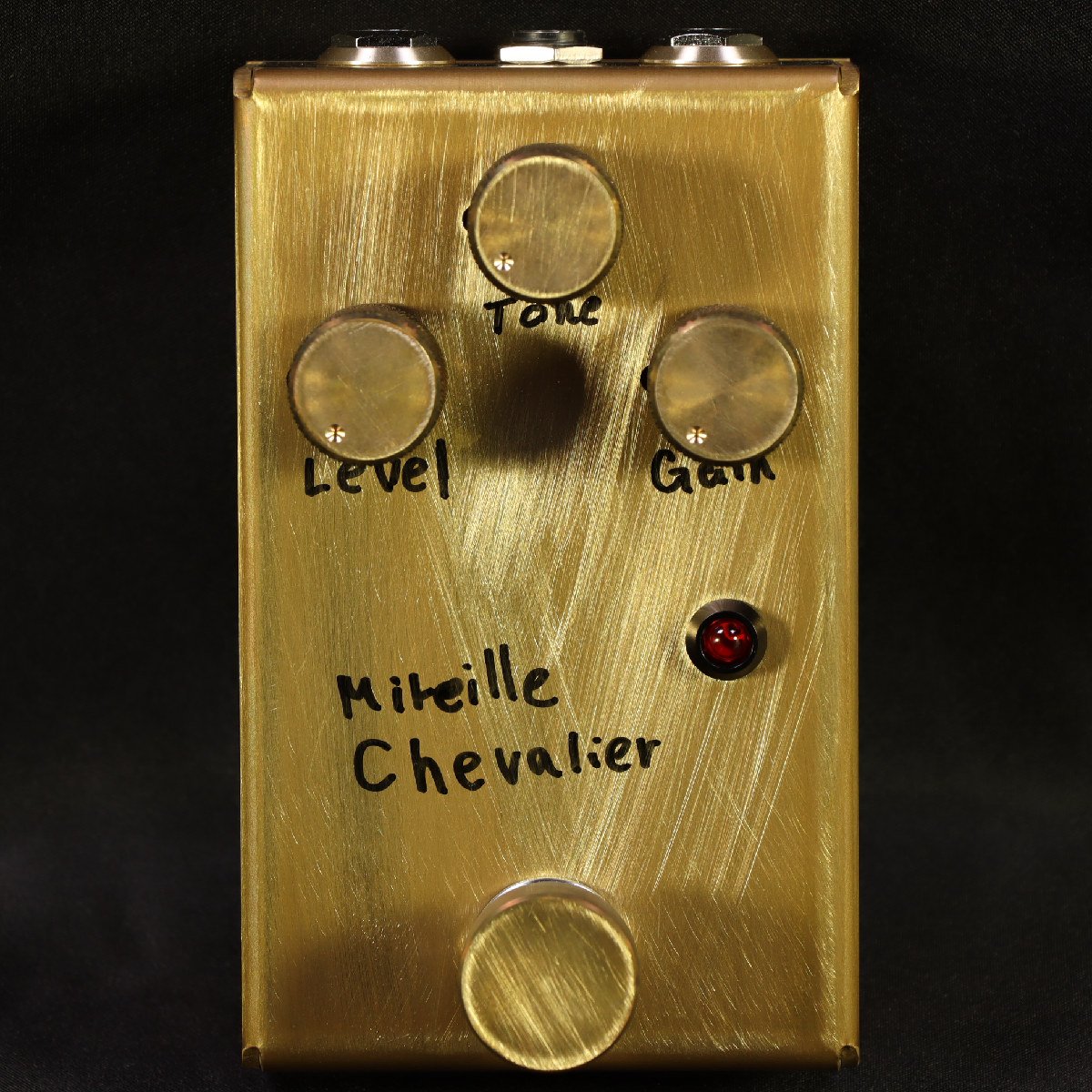 Chevalier（Mireille）｜真鍮製オーバードライブ／ディストーション T.N-DESIGN × Mireille / CHEVALIER シュバリエ エイジングVer