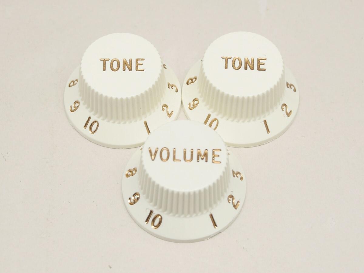 Fender / Vol & Tone Knobs Parchment 005-6254-049