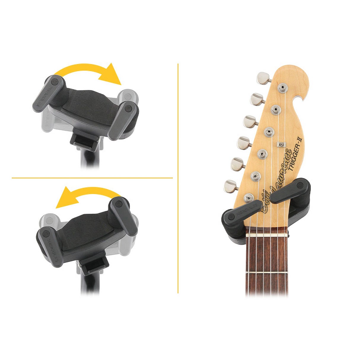 Hercules / GS414BSW Swivel Auto Grip Single Guitar Stand