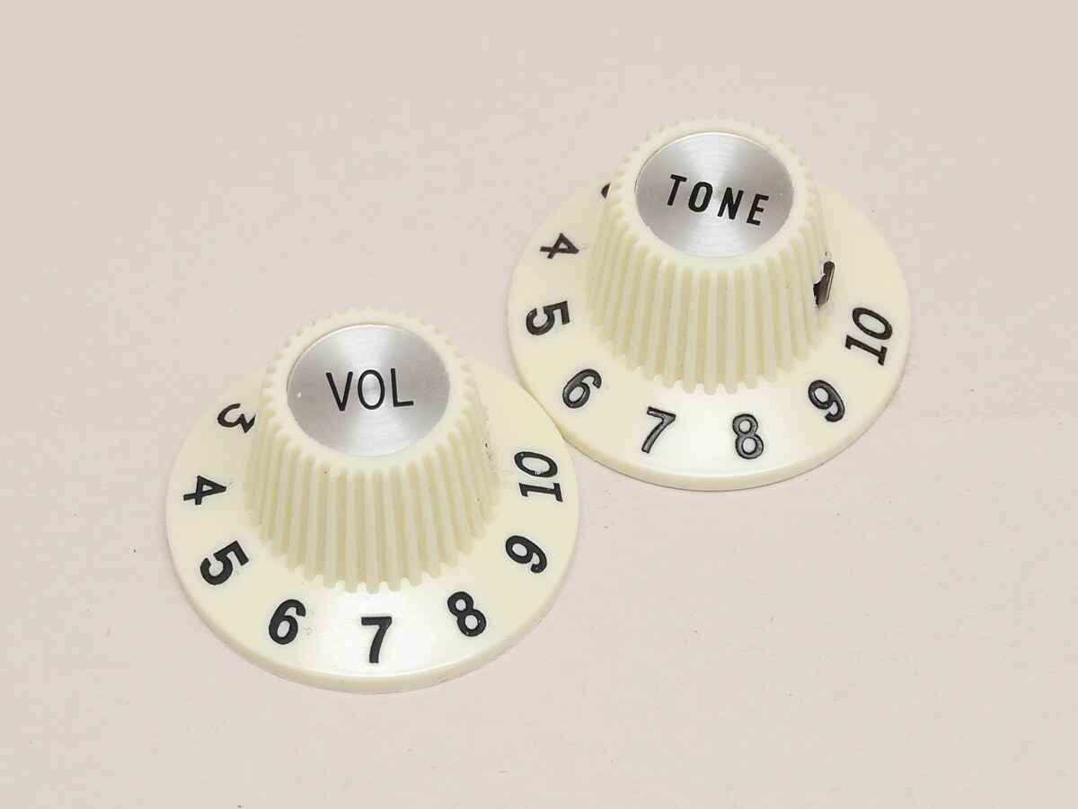 Fender USA / Pure Vintage 1965 Jazzmaster ”Witch Hat” Knobs 099-2086-000 ノブ フェンダー