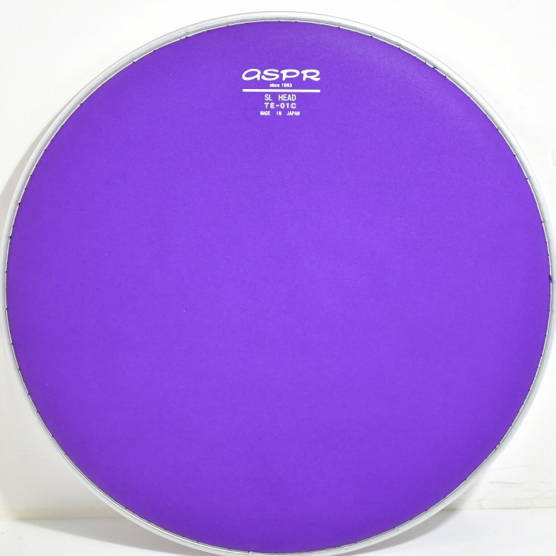 aspr / TE-01C Purple SL HEAD 14インチ スネア用 SLヘッド アサプラ