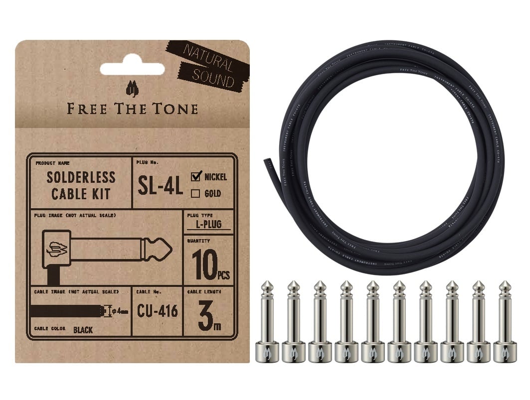 FREE THE TONE ソルダーレス パッチ&DC ケーブル たくさん DC CABLE KIT/DC PLUG｜Products 商品紹介｜Free The Tone