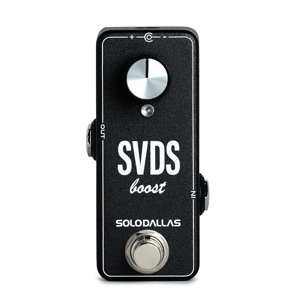 Solodallas SVDS boost エフェクター　ブースター SoloDallas / SVDS Boost ブースター エフェクター 【池袋店