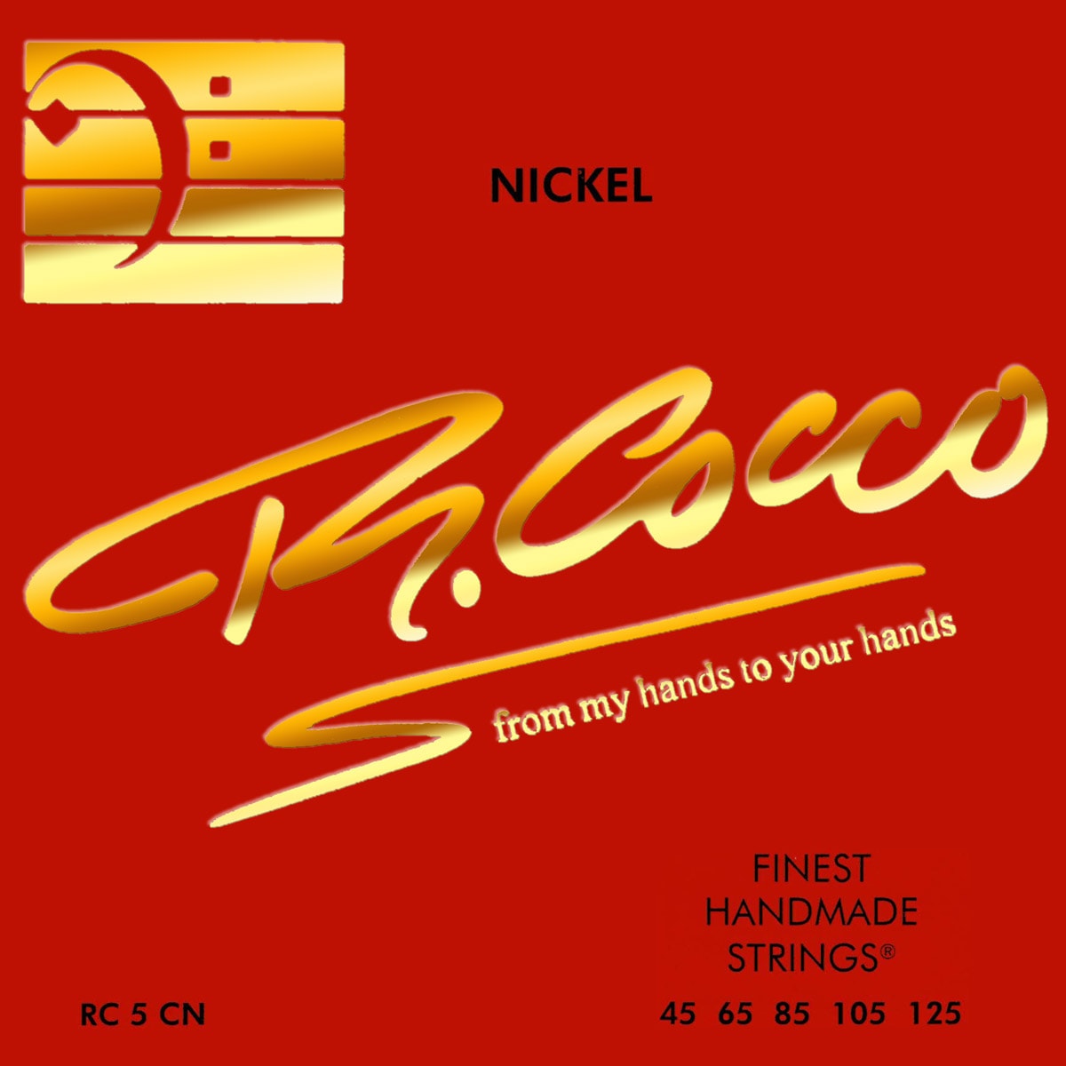 Richard Cocco / RC5CN 45-125 Nickel Long Scale 5弦ベース弦